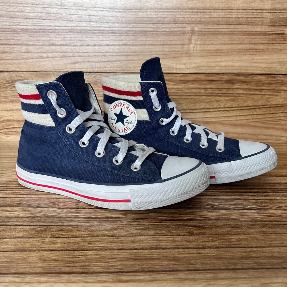 Converse Chuck Taylor All-Stars 70's meets 80's hi-top sneaker womens sz 7